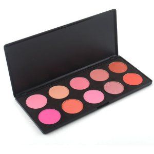 Paleta de 10 Blushes