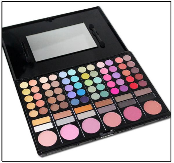 Paleta de 78 cores Sombra/Blush