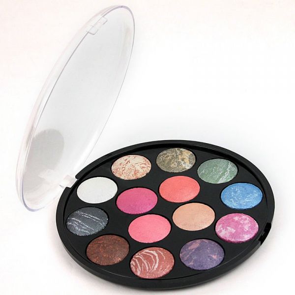 Paleta de 14 sombras minerais Shimmer